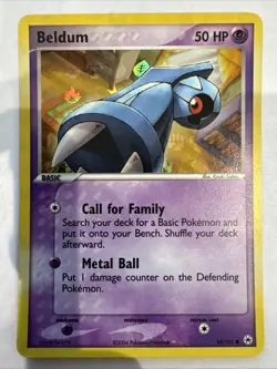 Beldum 54/101 - Hidden Legends - Reverse Holo - Pokemon - NM - Image 1