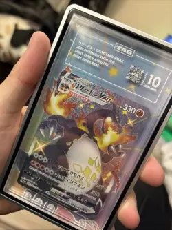 2020 Pokemon Japanese Shiny Star v Charizard VMAX 308 Tag 10 Gem Mint - Image 2