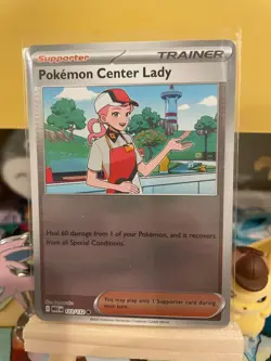 Pokemon Center Lady Holo (123/132) x3 - Mega Evolutions - Pokemon TCG - NM - Image 2
