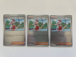 Pokemon Center Lady Holo (123/132) x3 - Mega Evolutions - Pokemon TCG - NM - Image 4