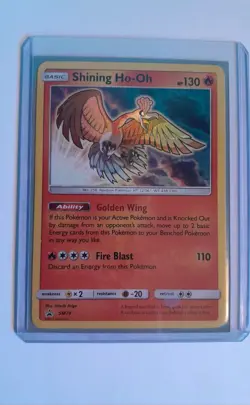 Shining Ho-Oh SM70 Black Star Promo Pokemon TCG Shining Legends - Image 1