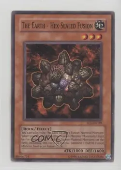 The Earth - Hex-Sealed Fusion Unlimited YuGiOh Flaming Eternity #FET-EN029 2005 - Image 1