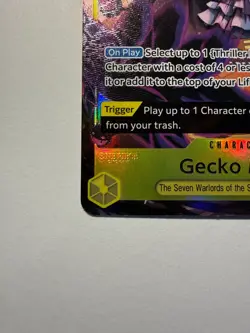 Gecko Moria - OP14-104 (Alternate Art) OP14-104 The Azure Sea's Seven Foil - Image 5