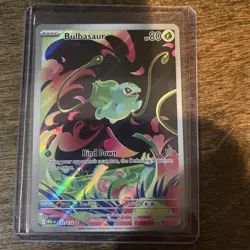 Pokemon TCG Bulbasaur Card 133/132 IR Mega Evolutions Near Mint Condition - Image 1