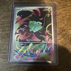 Pokemon TCG Bulbasaur Card 133/132 IR Mega Evolutions Near Mint Condition - Image 2