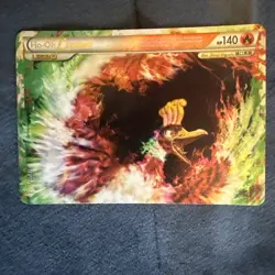 Pokemon TCG Ho-Oh Legend Top 111/123 HeartGold SoulSilver Holo Card - Image 2