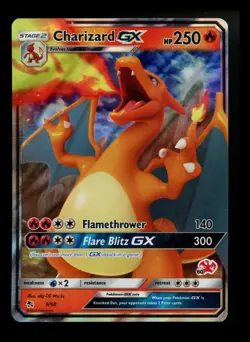 Charizard GX 9/68 Hidden Fates 2019 #60 STAMPED Pokemon Card TCG - Image 1
