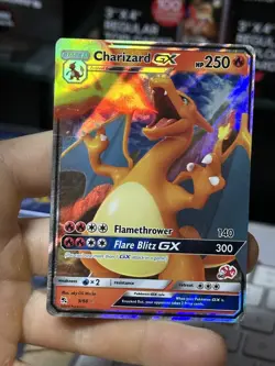 Charizard GX 9/68 Hidden Fates 2019 #60 STAMPED Pokemon Card TCG - Image 3