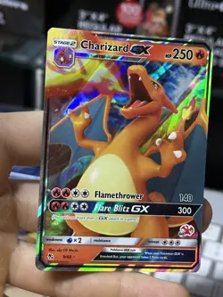 Charizard GX 9/68 Hidden Fates 2019 #60 STAMPED Pokemon Card TCG - Image 4