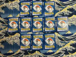 WATER ENERGY POKEMON CARD - Base Set - Pokemon Card - 11 card set/lot - Image 2