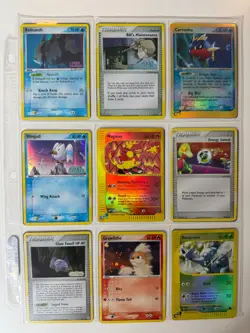 Lot of 127 Vintage Pokemon Card Collection | First Page all Holo Cards - Image 1