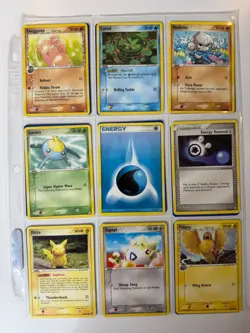 Lot of 127 Vintage Pokemon Card Collection | First Page all Holo Cards - Image 5