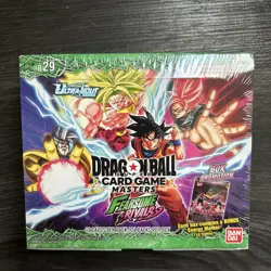 New Sealed Dragon Ball Super Card Game Masters B29 Fearsome Rivals Booster Box - Image 1
