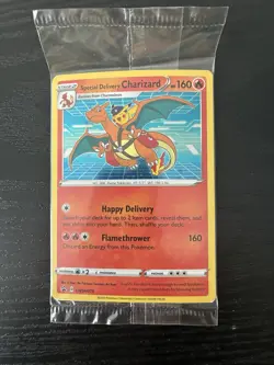Special Delivery Charizard SWSH075 SWSH: Sword & Shield Promo Cards Holo - Image 1