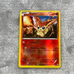 Victini 23/149 - Rare - Reverse Holo - Boundaries Crossed - Pokemon Card TCG - Image 1