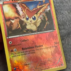 Victini 23/149 - Rare - Reverse Holo - Boundaries Crossed - Pokemon Card TCG - Image 3