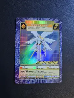 Digimon Digi-Battle Angemon Bo Series 3 Foil Holographic Trading Card - Image 1