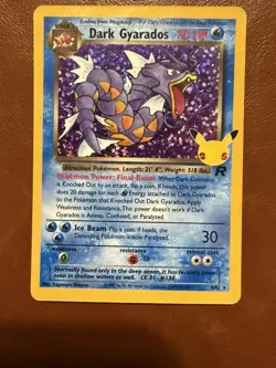 Pokemon Card - Dark Gyarados Celebrations Classic Collection 8/82 Holo - Image 1