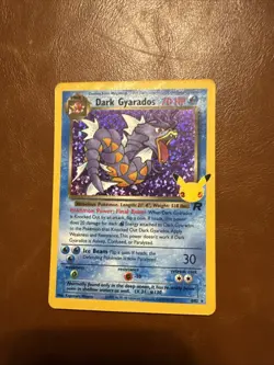 Pokemon Card - Dark Gyarados Celebrations Classic Collection 8/82 Holo - Image 3