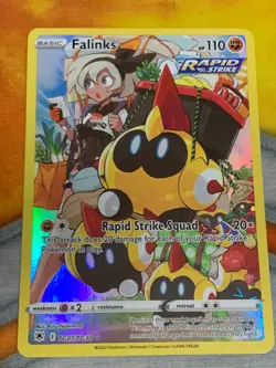 C1093 POKEMON TCG FALINKS NM-LP CARD HOLO #TG07 ASTRAL RADIANCE RARE - Image 1