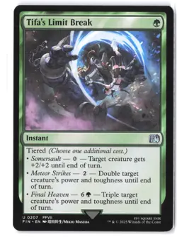 Tifa's Limit Break #207 FINAL FANTASY NM - Image 1