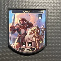 MTG - Knight - Vigilance - Ultra Pro - Relic Token - 2020 - Image 1