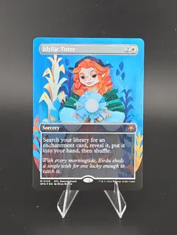 MTG Idyllic Tutor (0129) *Non-Foil* Borderless Special Guest Lorwyn Eclipsed NM - Image 1