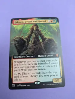 MTG: Magic The Gathering: Commander Legends: Faldorn,Dread Wolf Herald-Mythic-NM - Image 1