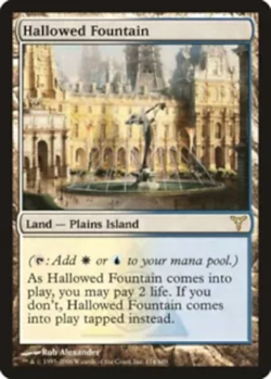 mtg magic hallowed fountain dissension ENGLISH fontaine sacree discorde - Image 1