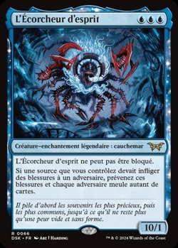 mtg magic The Mindskinner ENGLISH promo FRENCH vf fr L'Ecorcheur d'esprit - Image 2