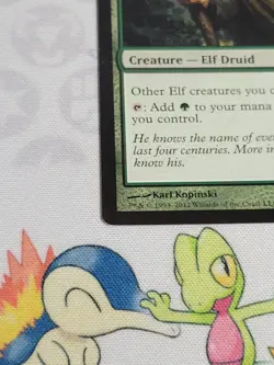 C2908 MAGIC MTG CORE SET 2013 ELVISH ARCHDRUID DISCIPLE OF BOLAS MP RARE - Image 5