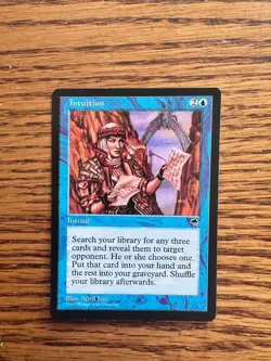 Intuition - Tempest MTG Magic The Gathering - NM Unplayed - Image 1
