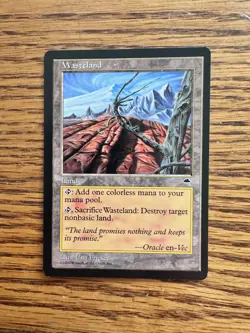 Wasteland - Tempest MTG Magic The Gathering - NM Unplayed - Image 1