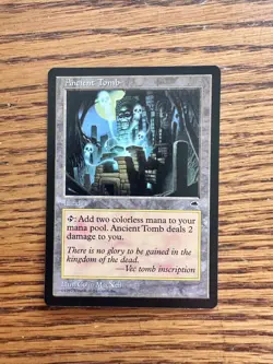 Ancient Tomb - Tempest MTG Magic The Gathering - NM Unplayed - Image 1