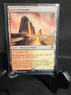 Magic The Gathering Edge Of Eternities Sacred Foundry Regular - Image 1