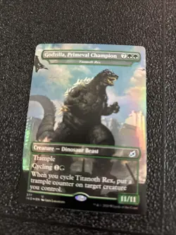 Godzilla, Primeval Champion - Titanoth Rex Ikoria: Lair of Behemoths Foil - Image 1