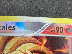 Ninetales - 21/113 - Rare - Reverse Holo Pokemon Legendary Treasures - DAMAGED - Image 3