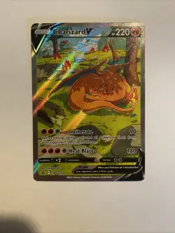 Pokemon Charizard V Promo Full Art Holo SWSH: Sword & Shield SWSH260 NM - Image 1