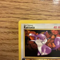 Pokemon TCG Team Rocket 1st Edition Regular Finish Rattata 66/82 Card - Image 2