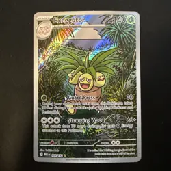 Pokemon TCG Exeggutor 135/132 Mega Evolution English Illustration Card - Image 1