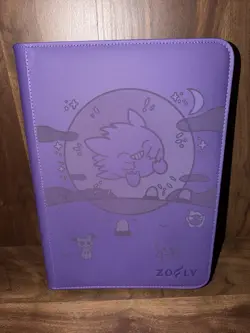 pokemon Laser Engraved Bubble Gengar binder(made To Order) - Image 2