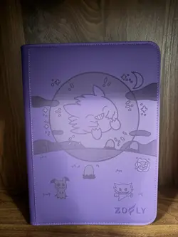pokemon Laser Engraved Bubble Gengar binder(made To Order) - Image 3