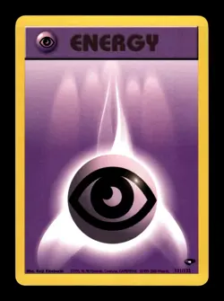 6-02-08 PWE pokemon unplayed . 2000 gym challenge energy #131/132 - Image 1