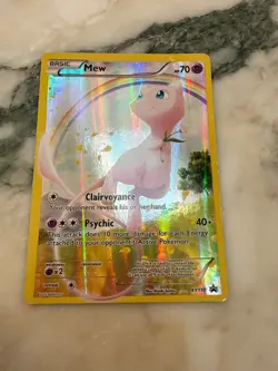 Mew 2016 full art XY110 Pokemon card - Image 1