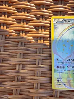 Mew 2016 full art XY110 Pokemon card - Image 3