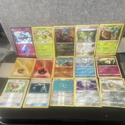 Pokemon TCG Card Lot Xerneas Turtwig Decidueye Vanilluxe 58 holo/reverse holo - Image 1