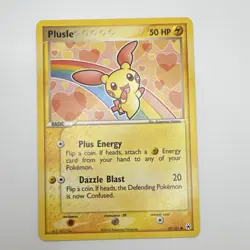 Pokemon Plusle 69/101 EX Hidden Legends Regular Common 50 HP English Card - Image 1