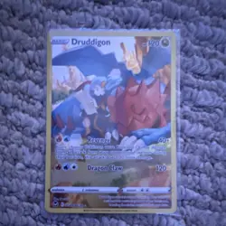 Pokemon Druddigon TG09/TG30 Silver Tempest Trainer Gallery Ultra Rare Holo 120 … - Image 1