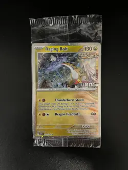 Pokemon Stellar Crown Raging Bolt 111/142 Promo Stamped Sealed TCG - Image 1