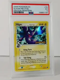 Gligar - Dragon Frontiers stamped - POKEMON - 16/101 - Holo - PSA 5 - Image 2